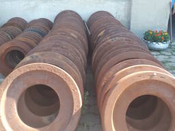 Поковка венца зубчатого 807. Т1728.00.03 Сталь 45ХН ГОСТ 4543-71