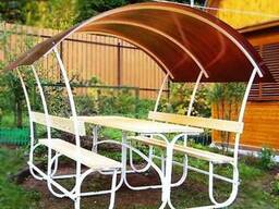 Поликарбонатная беседка "Летняя" ПК- 6