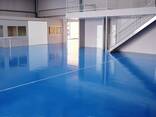 Полимерные полы , промышленные полы, эпоксидные полы, полиуретановые. - фото 1