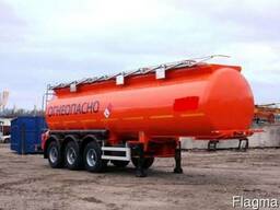 Полуприцеп-цистерна - для светлых нефтепродуктов