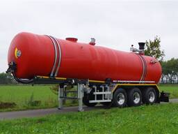 Полуприцеп-цистерна кислотовоз из стеклопластика от 20 куб. . м / Гарантия 20 лет.