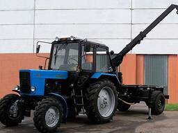 Полуприцеп с гидроманипулятором ПЛВ-9МГ-44М