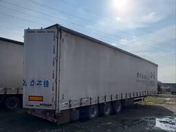 Полуприцеп, "шторка" 2021г Длина 13,75 м Ширина 2,55 м Мосты BPW боковые шторки