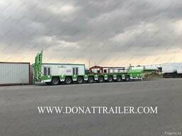 Полуприцеп Тяжеловоз, Низкорамный Трал, 8 осный