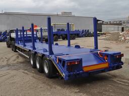 Полуприцеп-тяжеловоз высокорамный 3-х осный