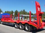 Полуприцеп-тяжеловоз высокорамный 3-х осный - фото 1