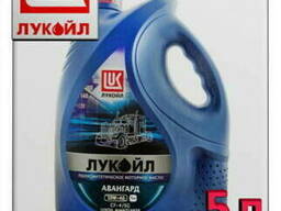 Полусинтетическое моторное масло лукойл авангард 10w40 5л