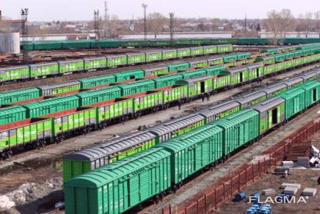 Полувагон, крытый вагон