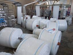 Polyethylene fabric (sleeves). Полиэтиленовый ткань (рукава).