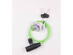 Помощник Замок велосипедный(Ø троса-6мм, L троса-550мм, 2 ключа) 49984 P006K P006K
