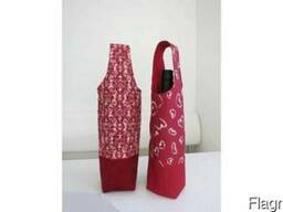 Пошив сумок для бутылок (вино, шампанское)