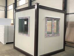 Пост охраны, будка охраны 2,4х2,4х2,6 м