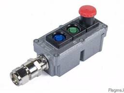 Посты управления взрывозащищенные кнопочные типа ПВК-15,25,3