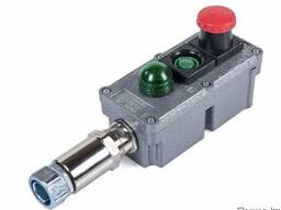 Посты управления взрывозащищенные кнопочные типа ПВК с индик