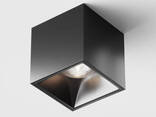 Потолочный светильник Alfa LED 4000K 1x12Вт 24° квадратный черный - фото 2