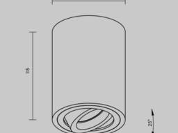 Потолочный светильник Atom GU10 10Вт