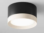 Потолочный светильник Hoop GX53 12Вт черно-белый - фото 2