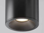 Потолочный светильник Zoom GU10 1x10Вт IP 65 накладной черный - фото 2