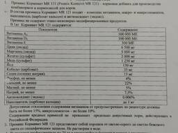Премикс для КРС