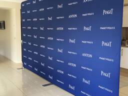 Пресс стены. Широкоформатня печать