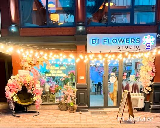 Продается действующая цветочная студия в самом центре Алматы (Арбат)