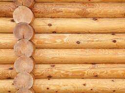 Продается оцилиндрованное бревно 260 мм прямо от производителя с доставкой в Жанатас