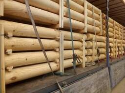 Продаем оцилиндрованное бревно 200 мм от производителя с доставкой в Каратау