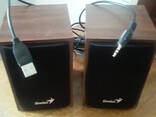 Продам компьютерные 2 звуковые колонки Genius . В отличном состоянии Ц. 5 000 тг. Т. - фото 1