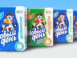 Продам сливочное масло 72,5% ГОСТ пр-во "Новый день"