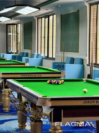 Продаётся готовый бильярдный клуб