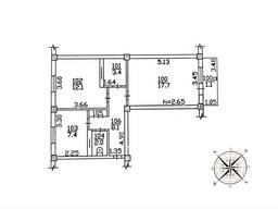 Продаётся светлая и тёплая 2-комнатная квартира в кирпичном доме
