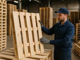 Продажа деревянных поддонов от производителя