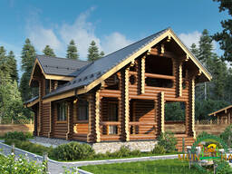 Построим дом, проект дома из ОЦБ 240мм № 289