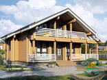 Построим дом, проект дома из клееного бруса № 338 - фото 3