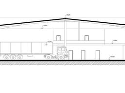 Проектирование складов, ангаров. Расчеты металлоконструкций.