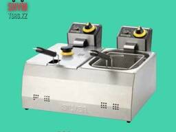 Профессиональная фритюрница 5л+5л R93 про-во Турция