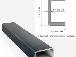 Швеллер гнутый