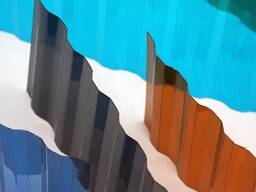 Профилированный поликарбонат Прозрачный профлист