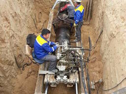 Проколы под дорогами, установки гнб, гнб, бурение