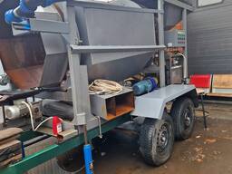 Промприбор для добычи золота, мобильный скруббер-бутара