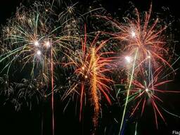 Проведение фейерверков на профессиональном классе