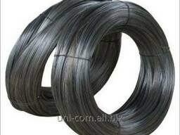 Проволока стальная термически обработанная (вязальная) ГОСТ 3282 без покрытия (черная). ..