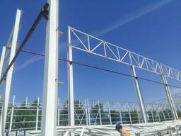 Прямые фермы из квадратной трубы