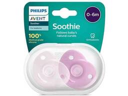 Пустышка Philips Avent Soothie SCF099/22, от 0с до 6 мес