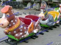 R-KIDS: Детский аттракцион электрический паровоз/паровозик/п