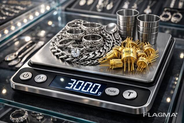 Радиодетали серебро