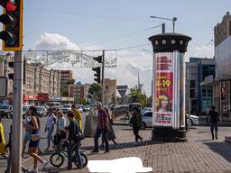 Реклама на ротондах