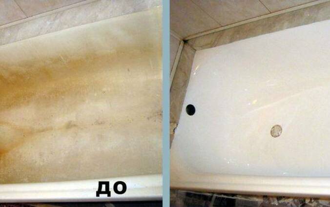 Реставрация ванн Алматы