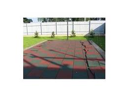 Резиновая плитка. Тартановое покрытие