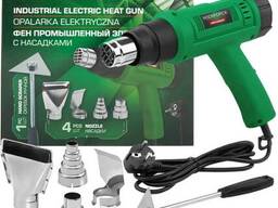 Rockforce Фен промышленный электрический с насадками 2000Вт 65569 RF-HG65-2000LCD. ..